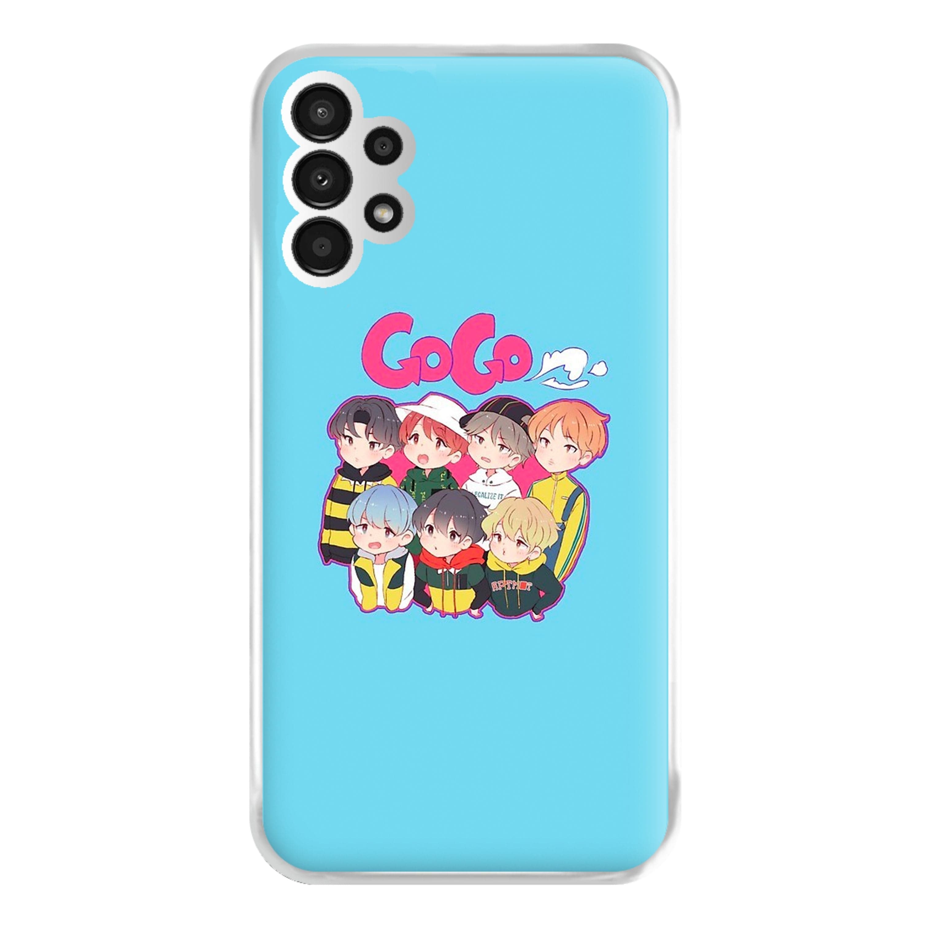 Go Go K-Pop Band Cartoon Phone Case