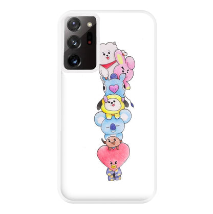 K-Pop Band BT21 Drawing Phone Case