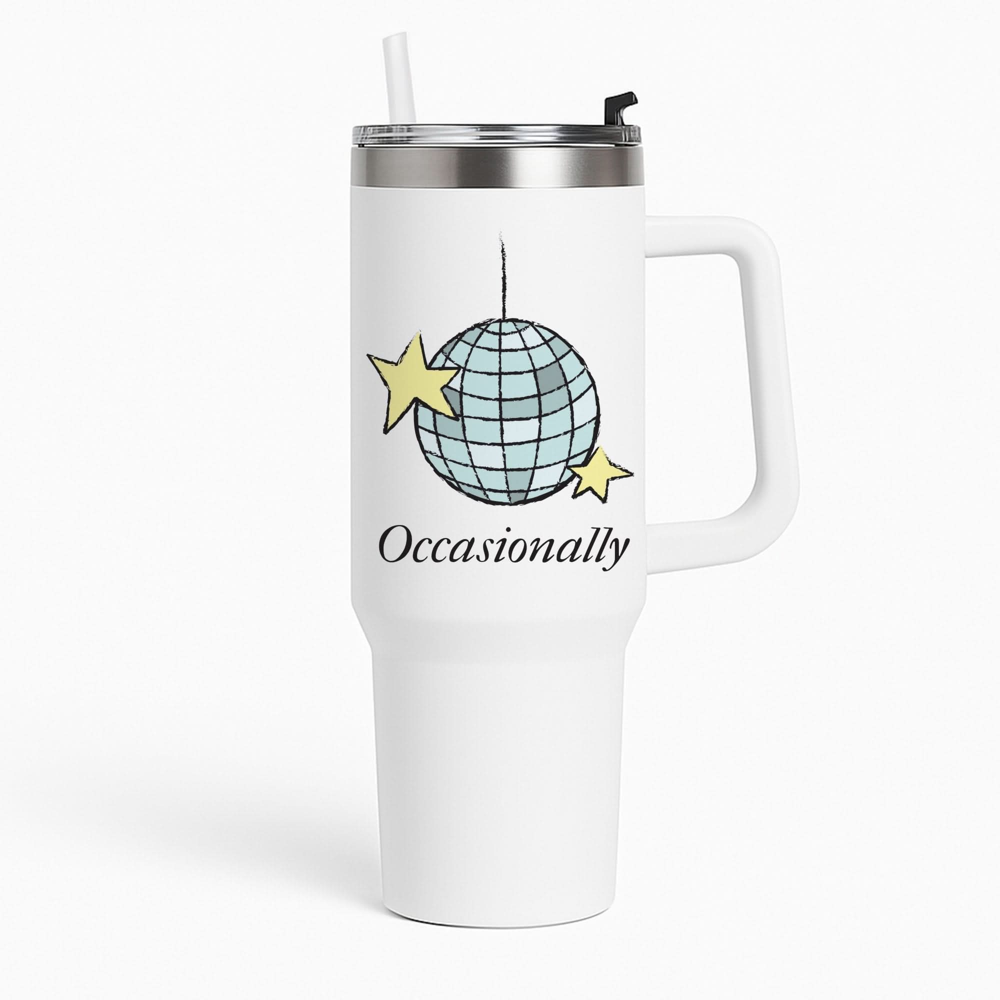 Ocasionally Discoball Tumbler