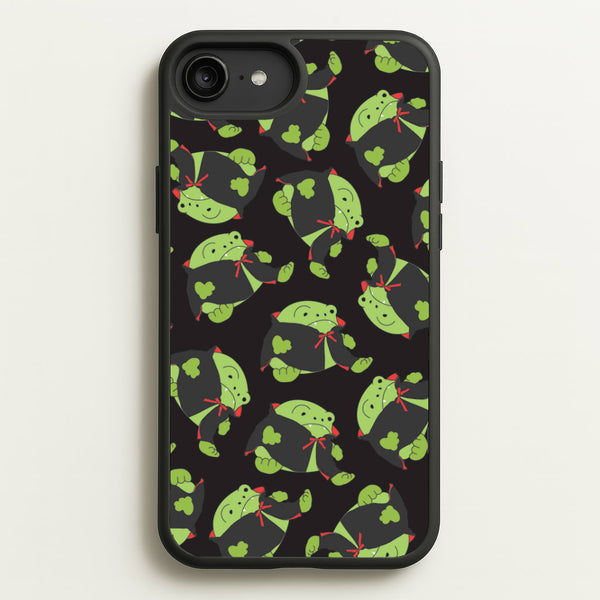 Vampire Frog Pattern  - Halloween iPhone 6 Plus / 7 Plus / 8 Plus Case