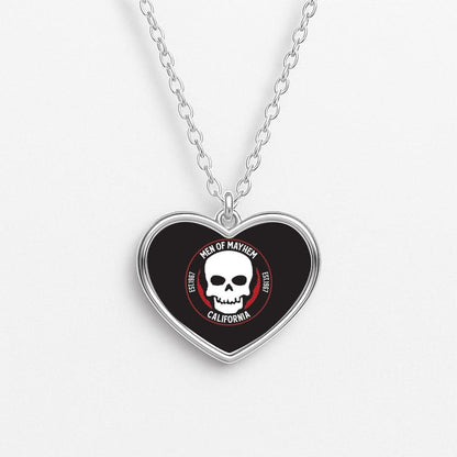SOA Badge Heart Necklace