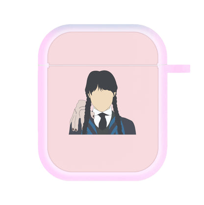 Wednesday And Thing AirPods Case