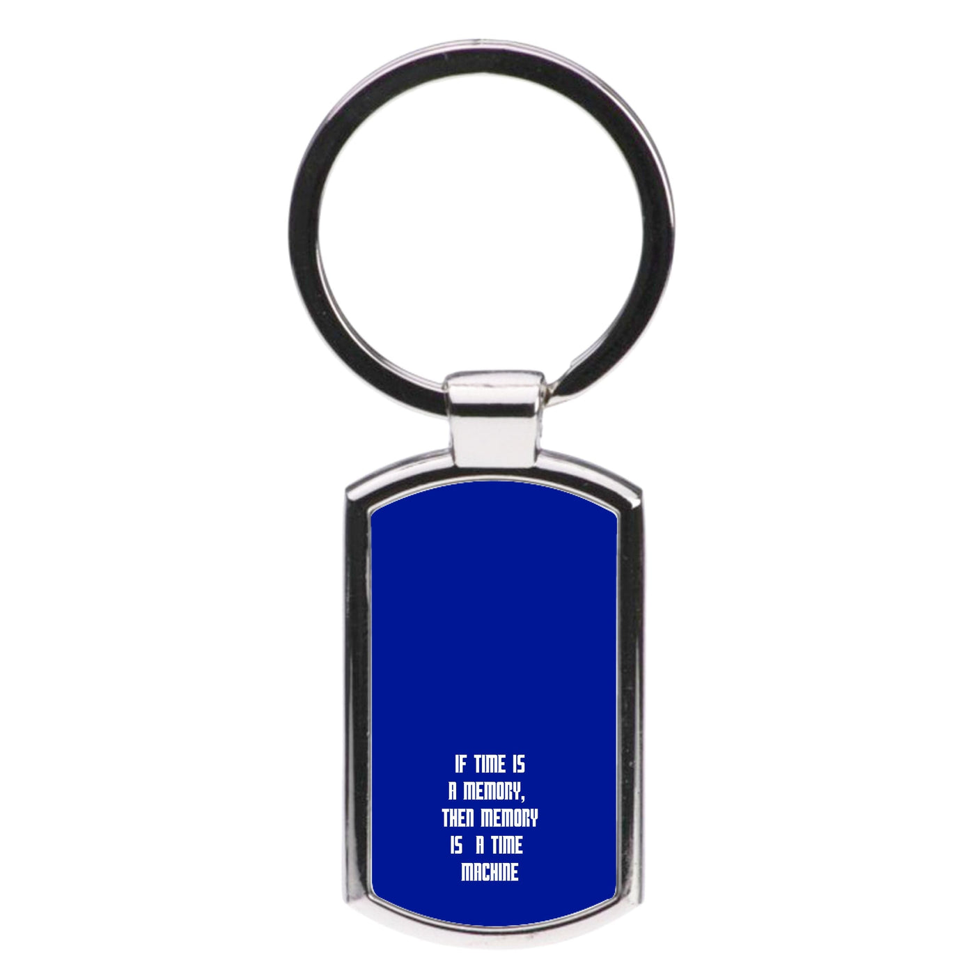 If Time Is A Memory - Doctor Who Luxury Keyring