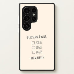 Eleven's Christmas List Galaxy S24 Ultra Case