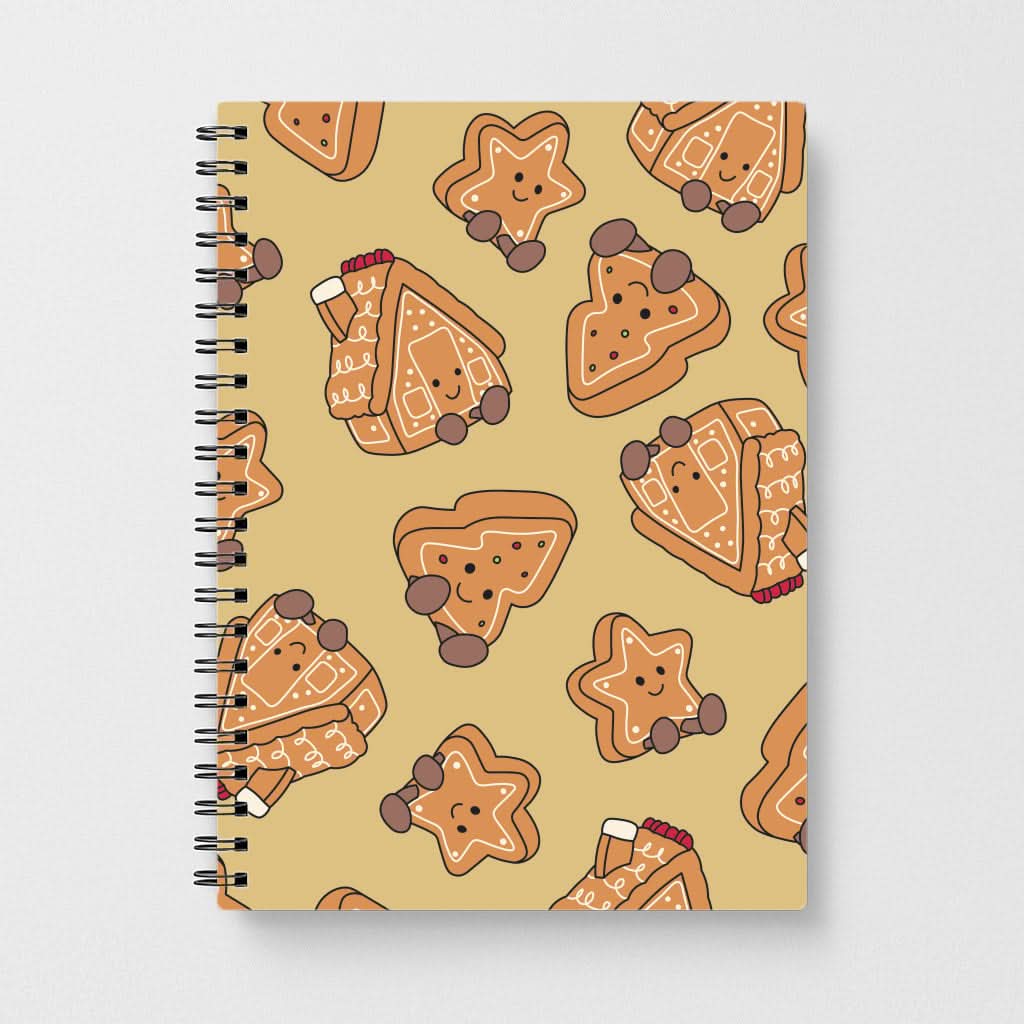 Gingerbread Plushies Pattern Notebook