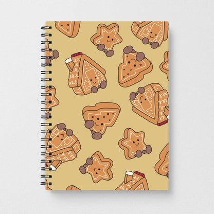 Gingerbread Plushies Pattern Notebook