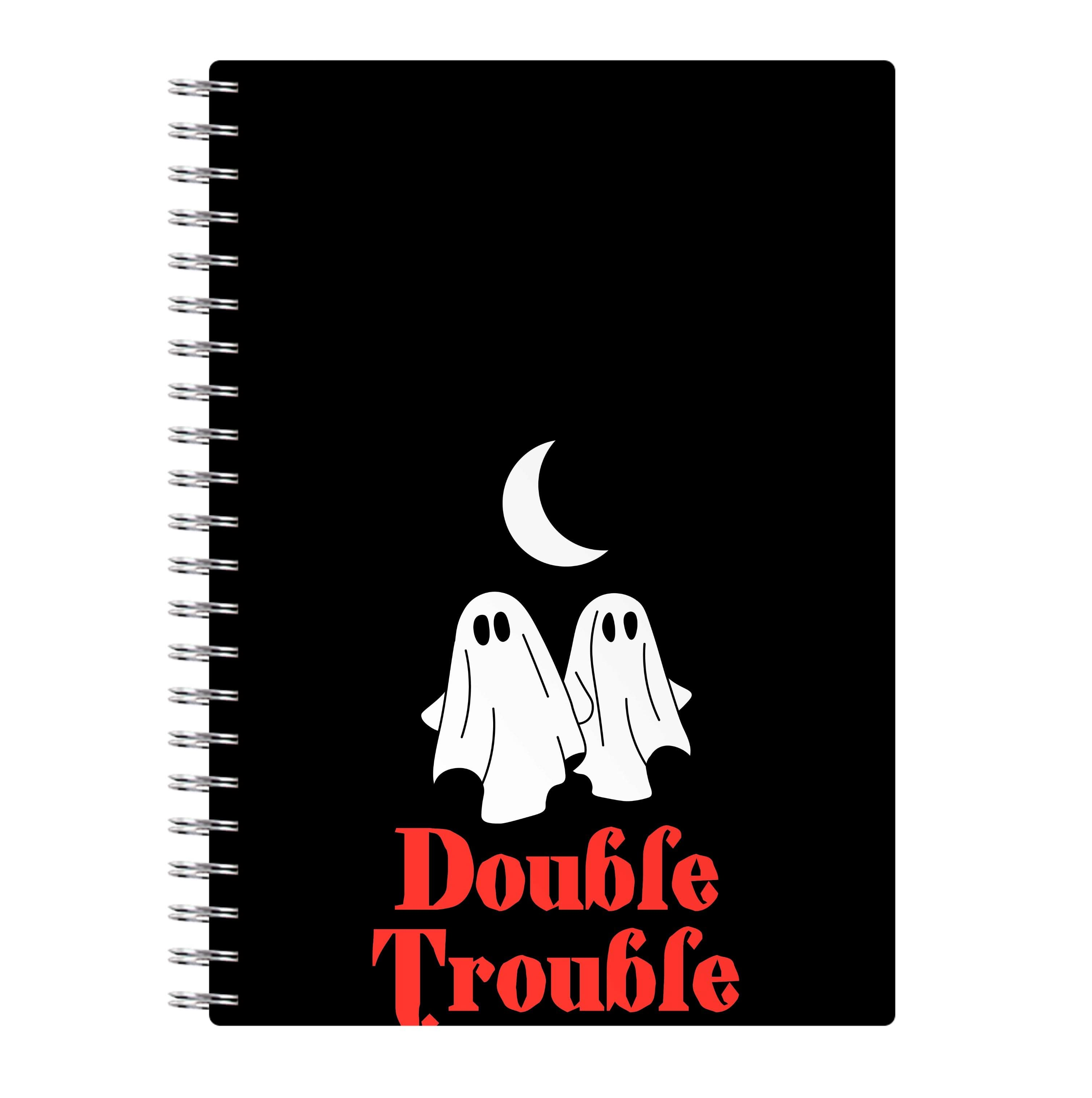 Double Trouble Black Notebook