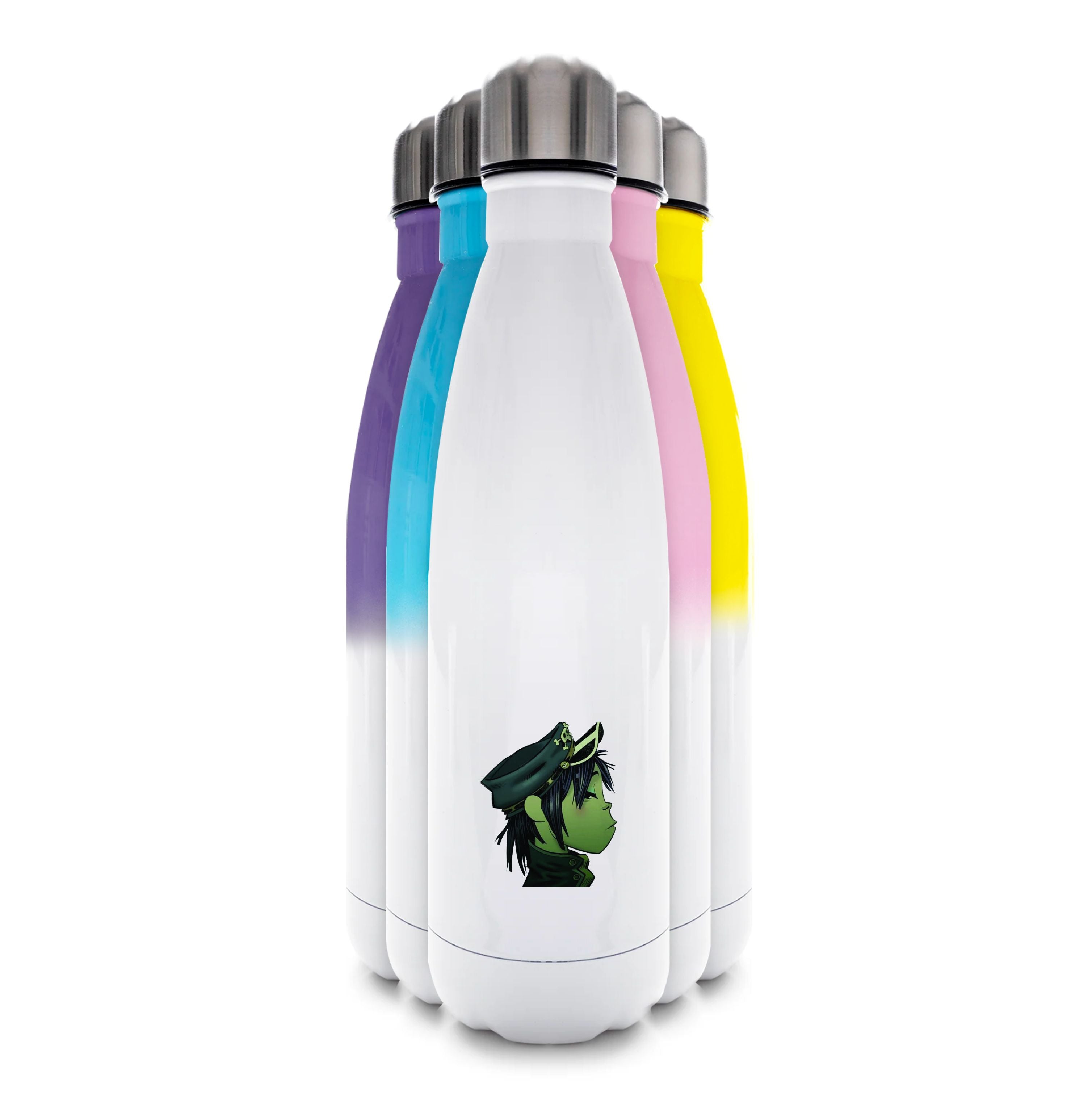 Green 2d Water Bottle