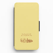 Any Day Spent With You Flip / Wallet Phone Case 1