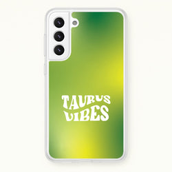 Taurus Vibes Gradient Zodiac Galaxy S22 Case