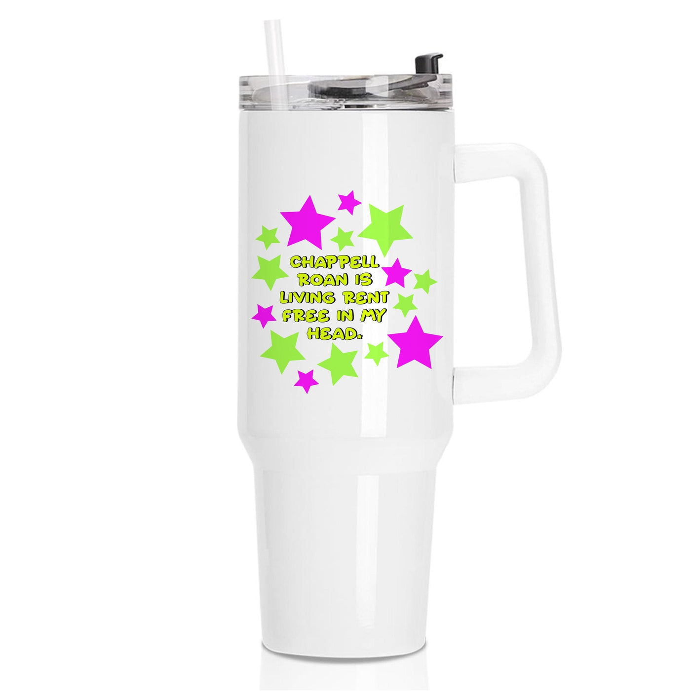 Chappell Roan Rent Free In My Head Tumbler