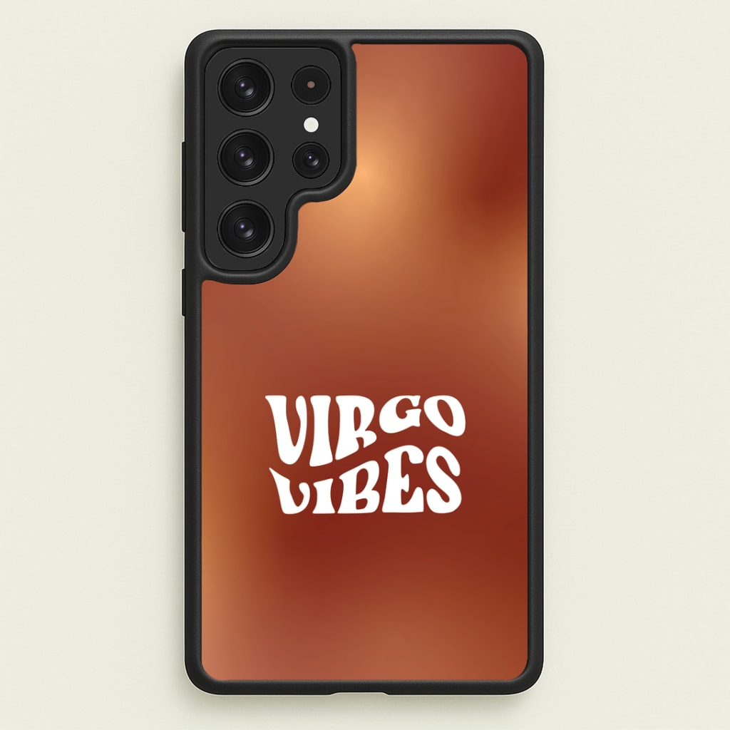 Virgo Vibes Gradient Zodiac Galaxy S22 Ultra Case