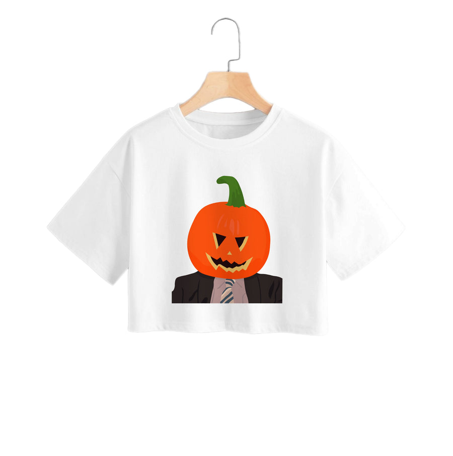 Pumpkin - The Office Crop Top