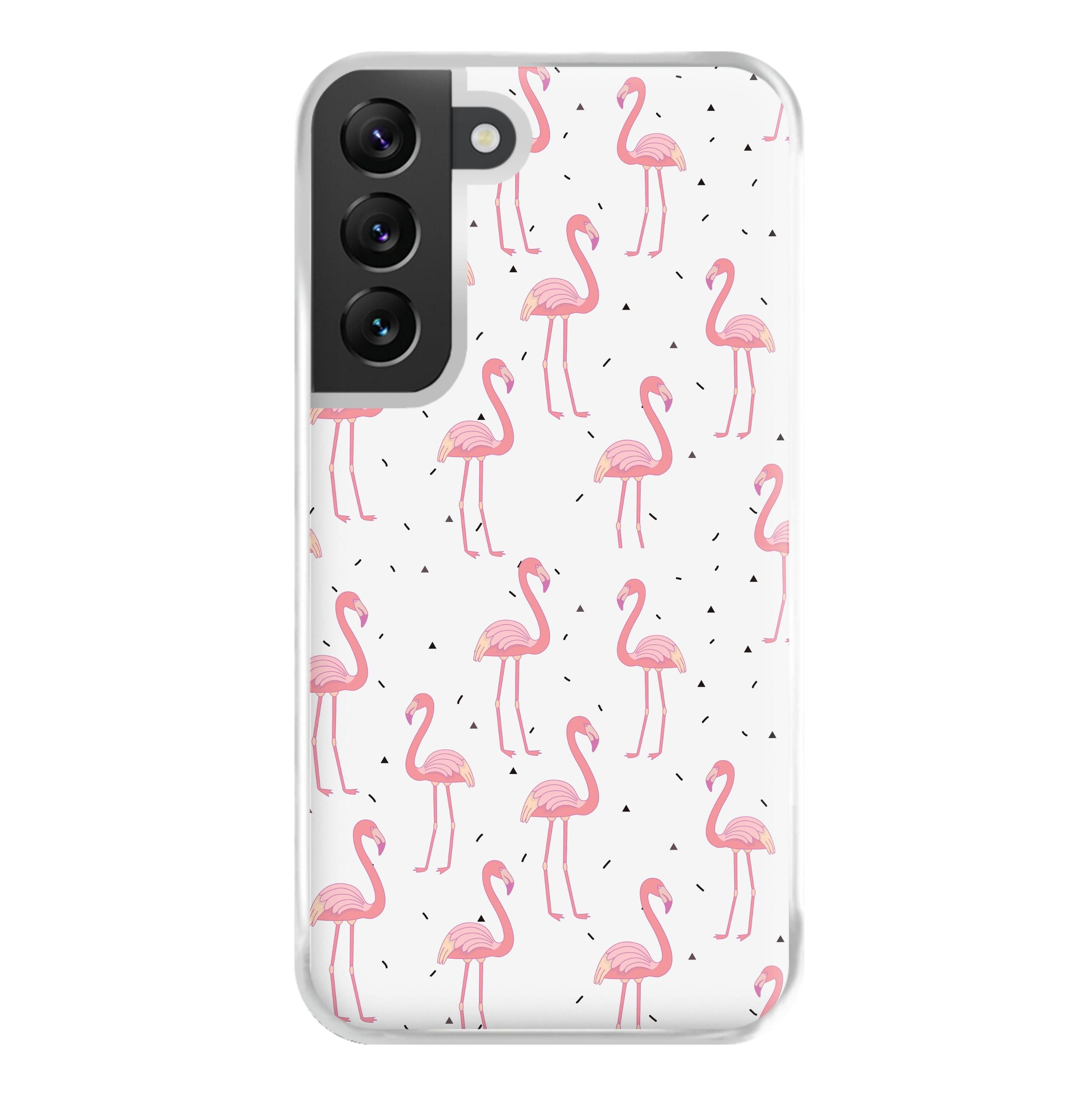 Pink Flamingo Pattern Phone Case