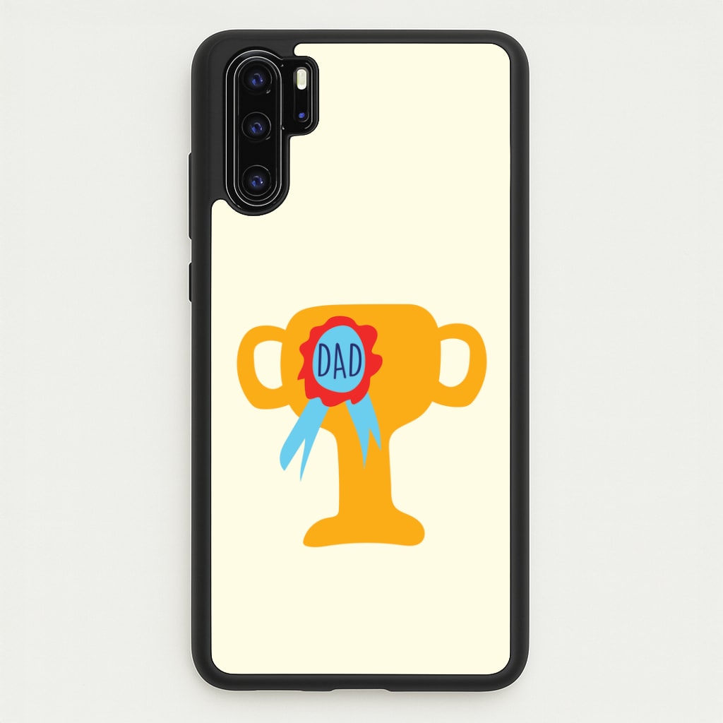 Cartoon Dad Trophy Huawei P30 Pro Case