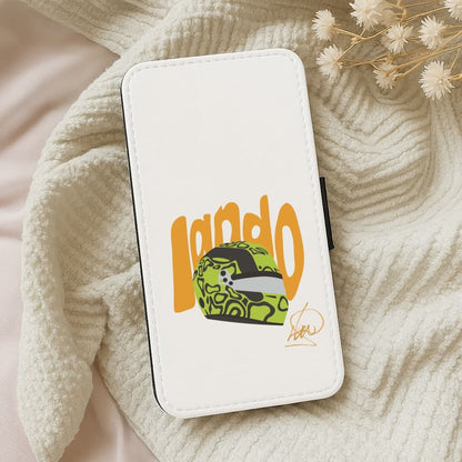 Abstract Lando Leather Phone Case