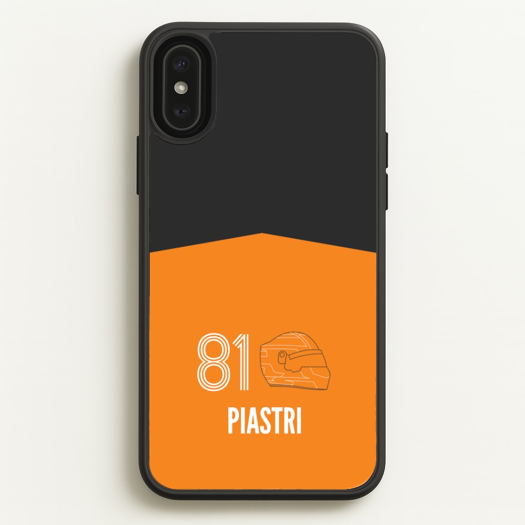 Piastri Helmet 2026 iPhone XS Max Case