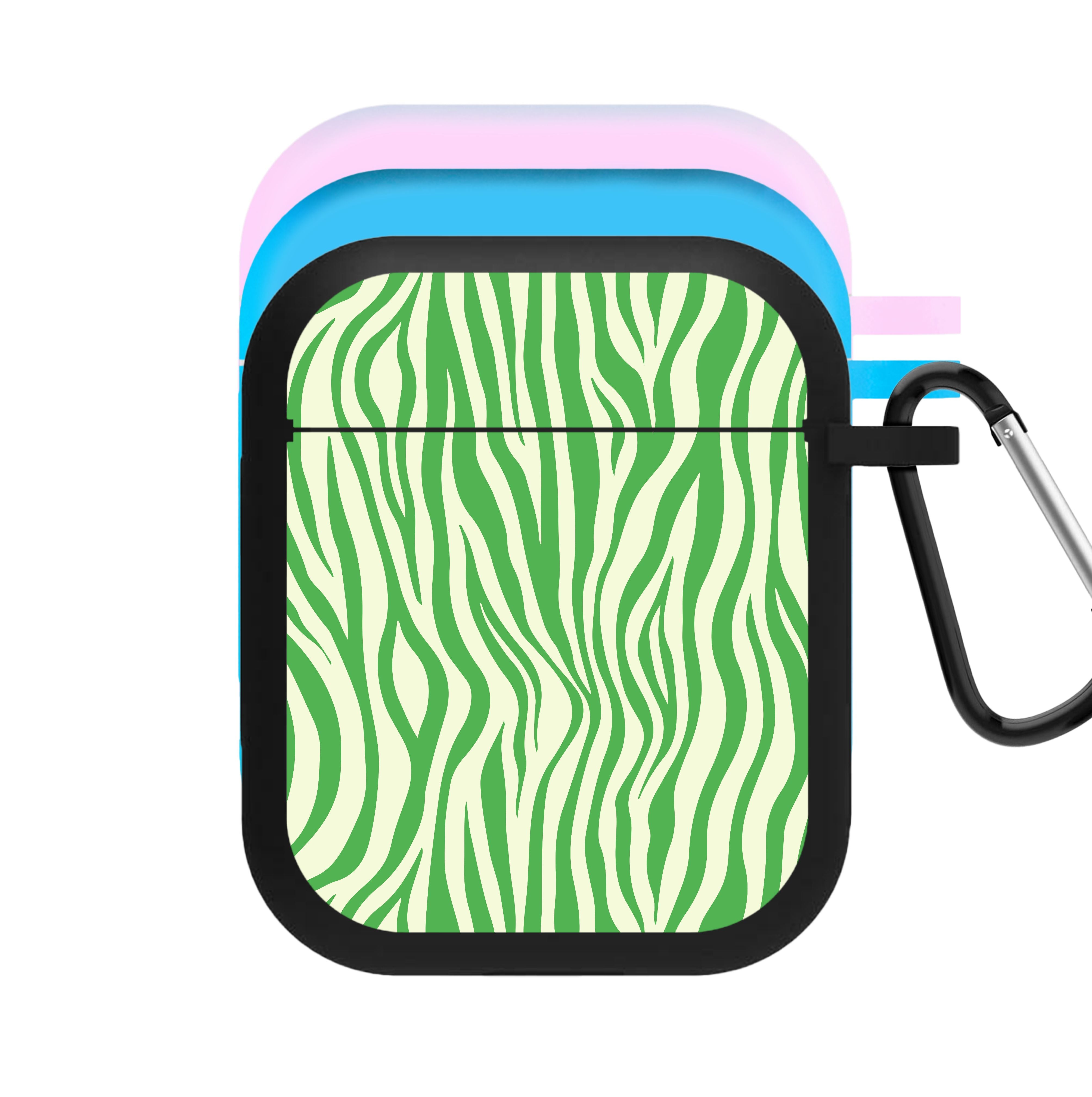 Green Zebra - Animal Patterns AirPods Case