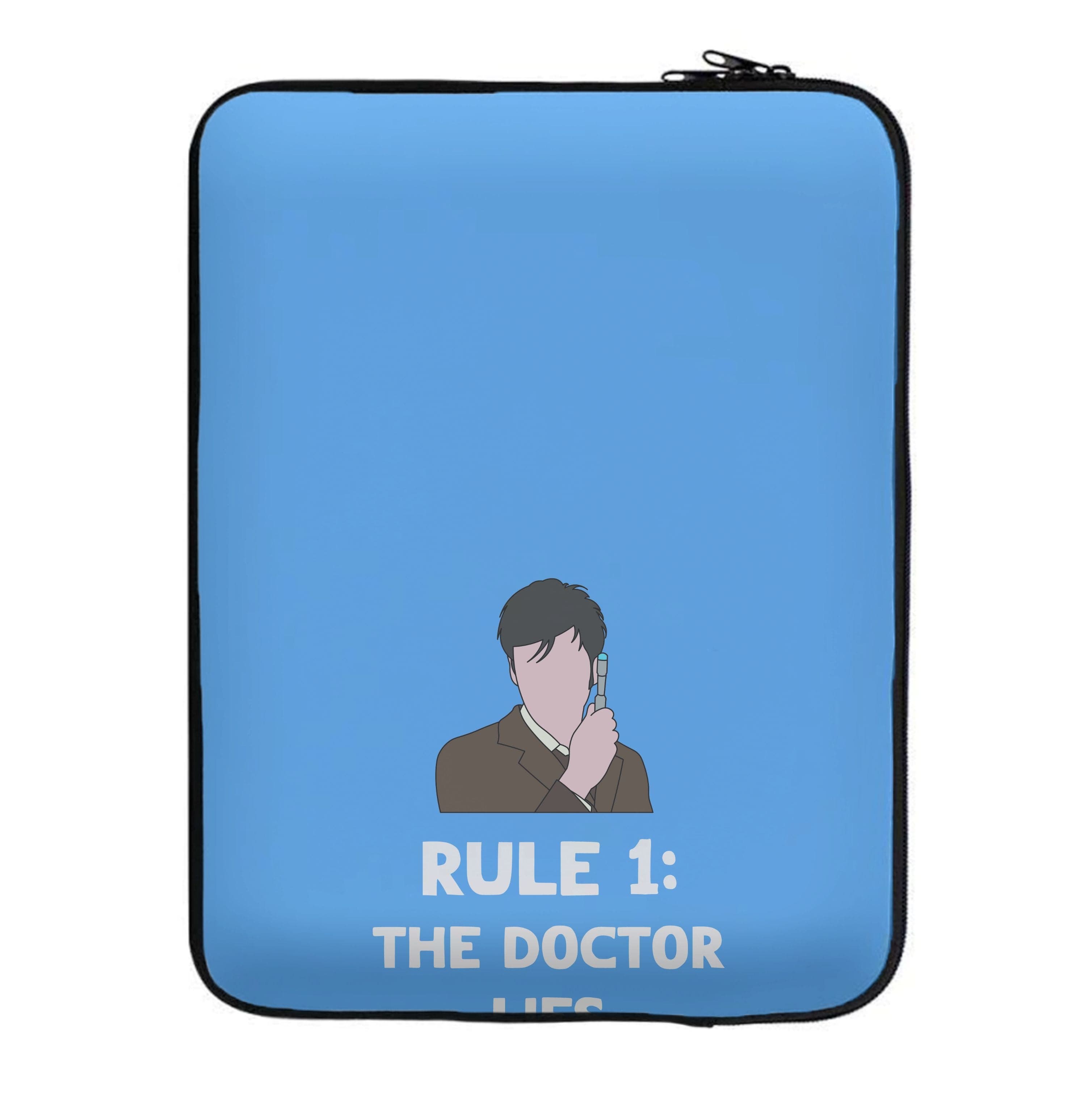 Rule 1: The Doctor Who Lies Laptop Sleeve