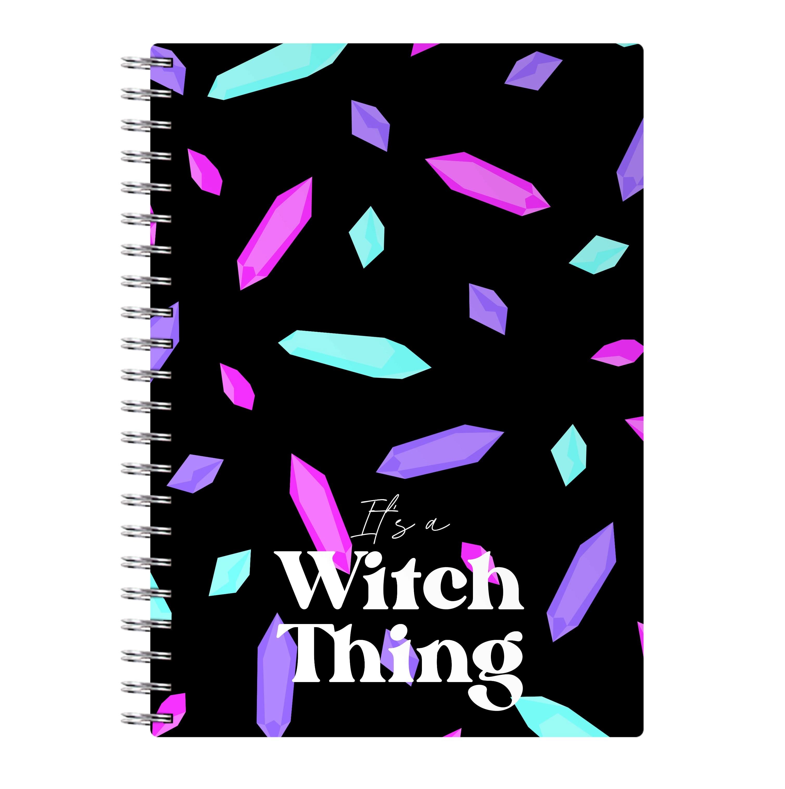 It's A Witch Thing Pattern Notebook