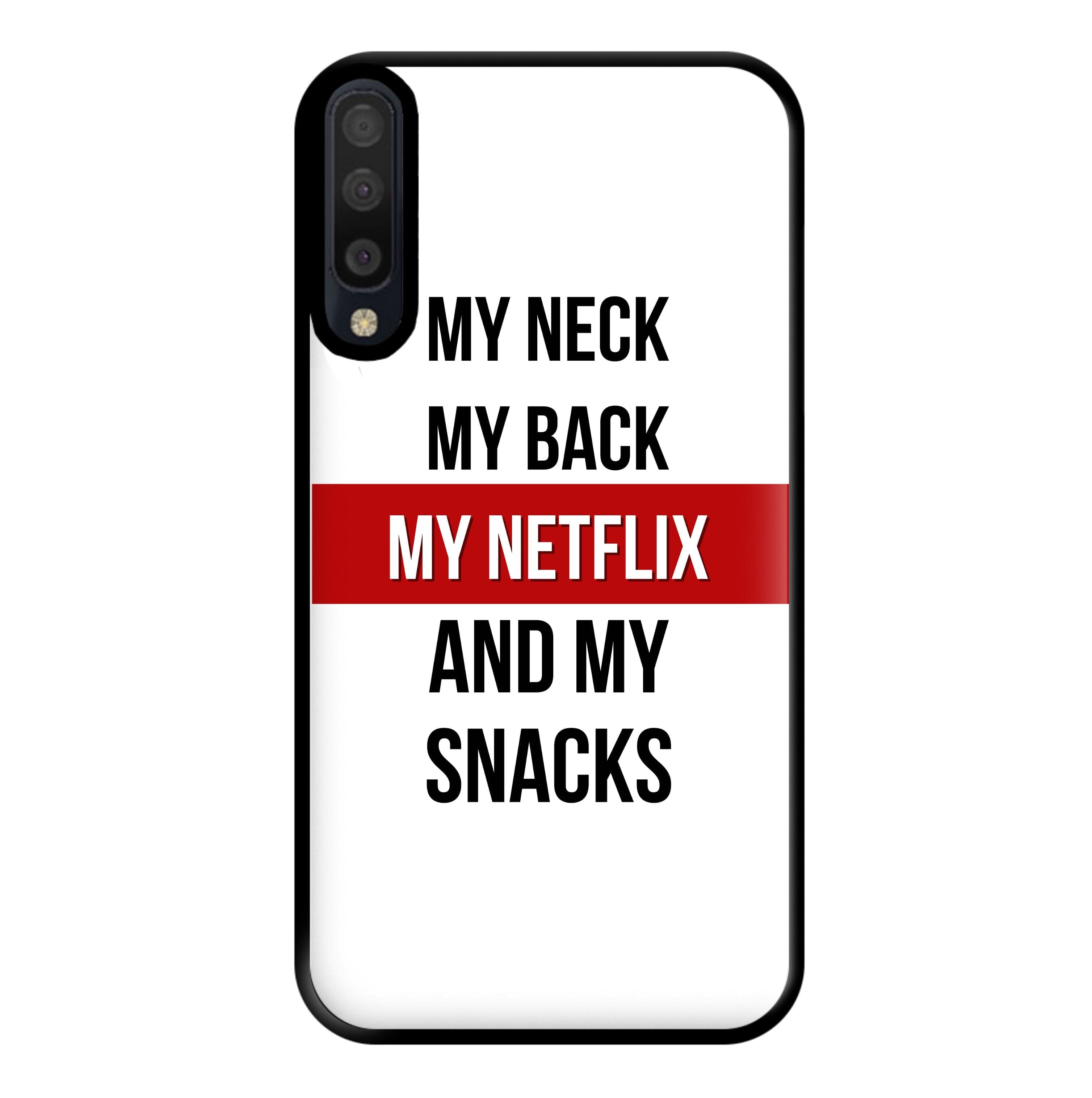 My Netflix & My Snacks Phone Case