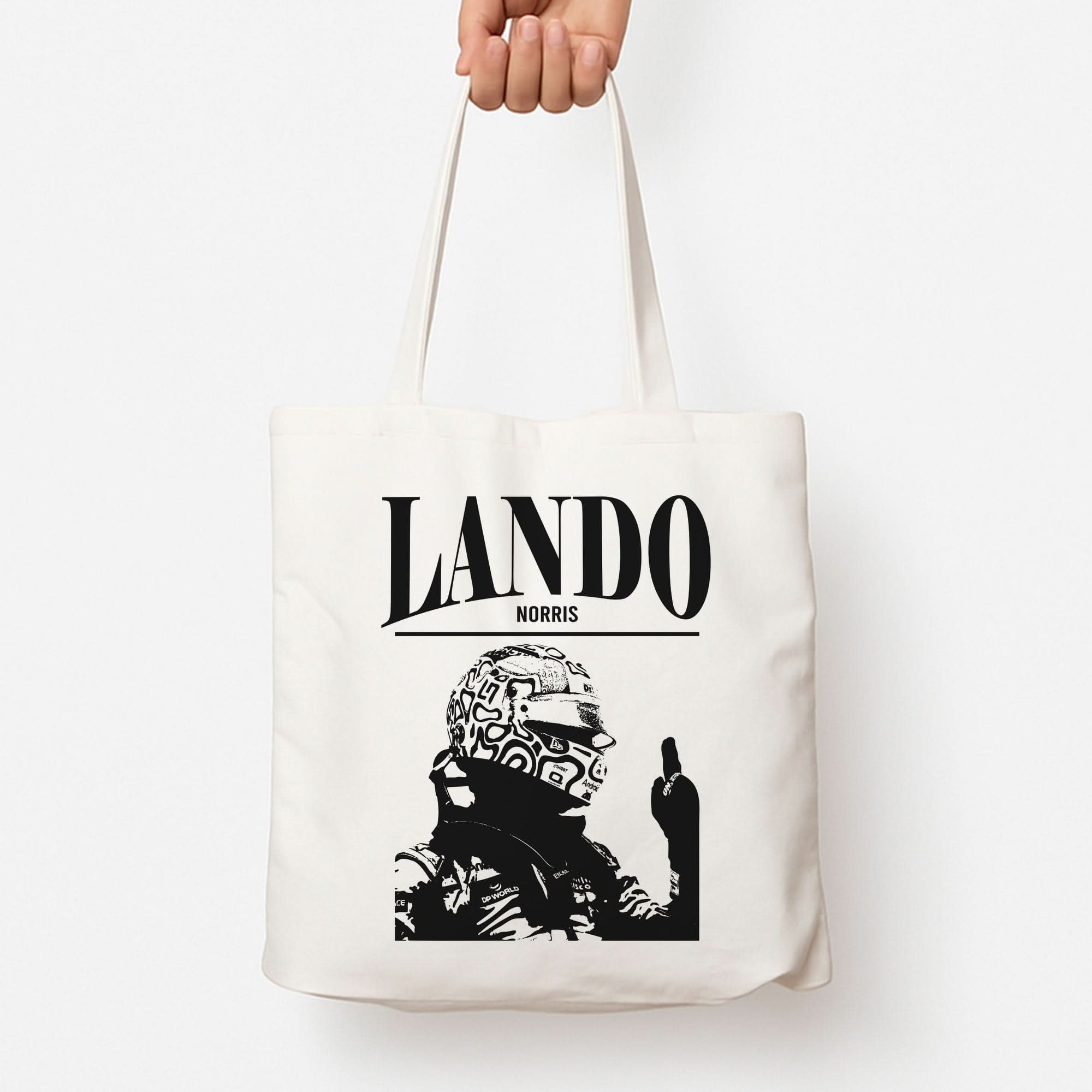 Lando Black And Green  Tote Bag