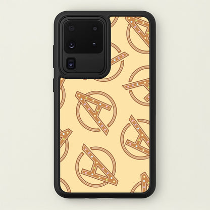 Superhero Team Gingerbread Pattern Galaxy S20 Ultra Case