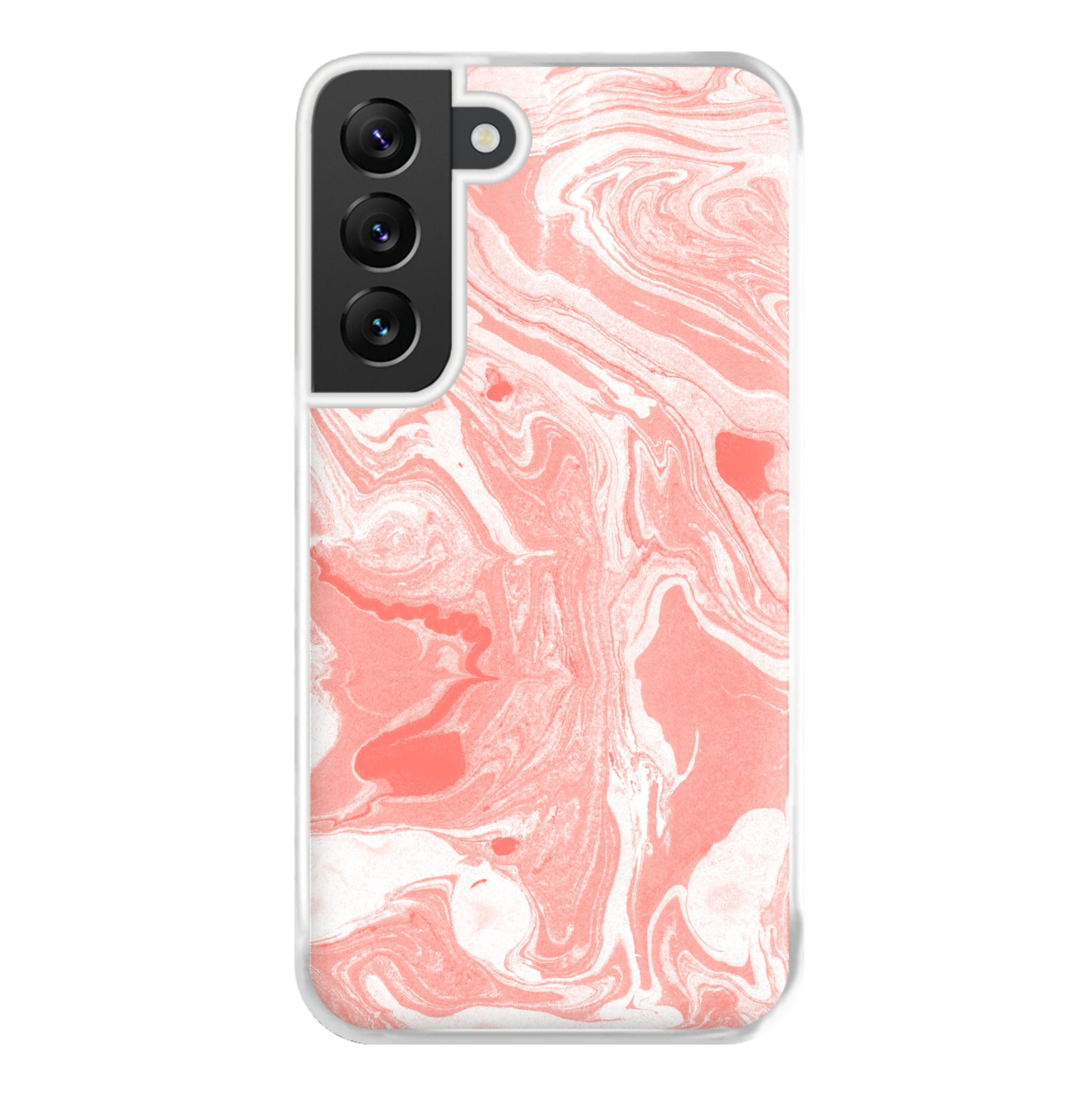 Pink Swirly Marble Phone Case