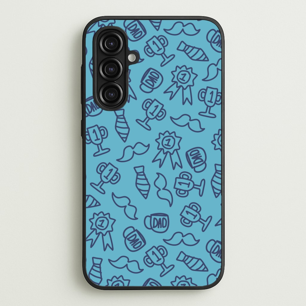 Dad Doodles Pattern Galaxy A16 Case