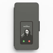 Caller ID Ghostface Flip / Wallet Phone Case 1
