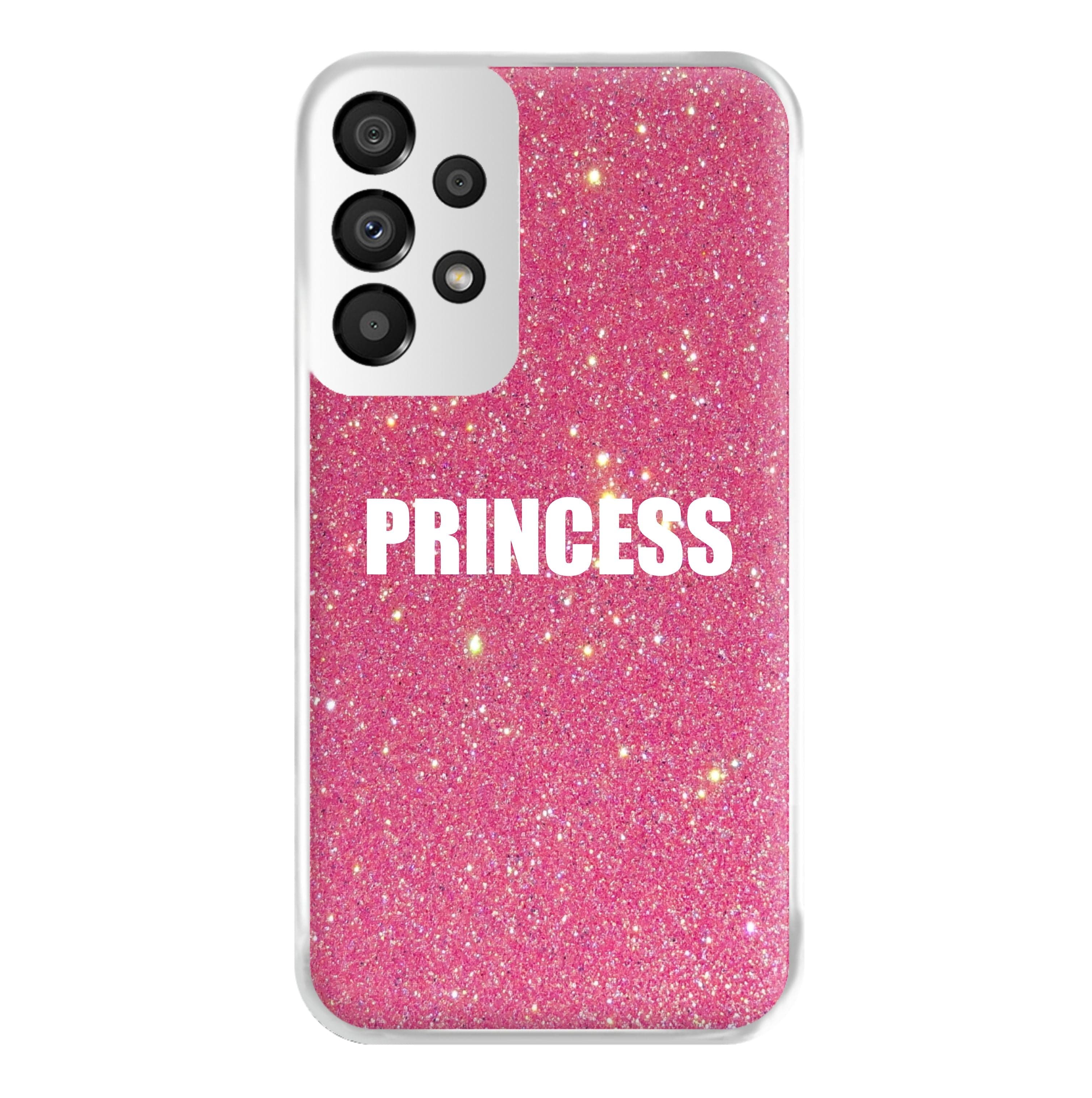 Glittery Pink Princess Phone Case