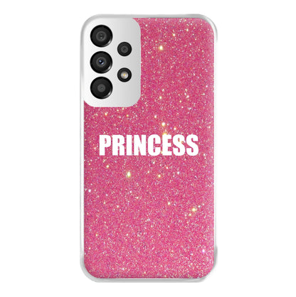 Glittery Pink Princess Phone Case