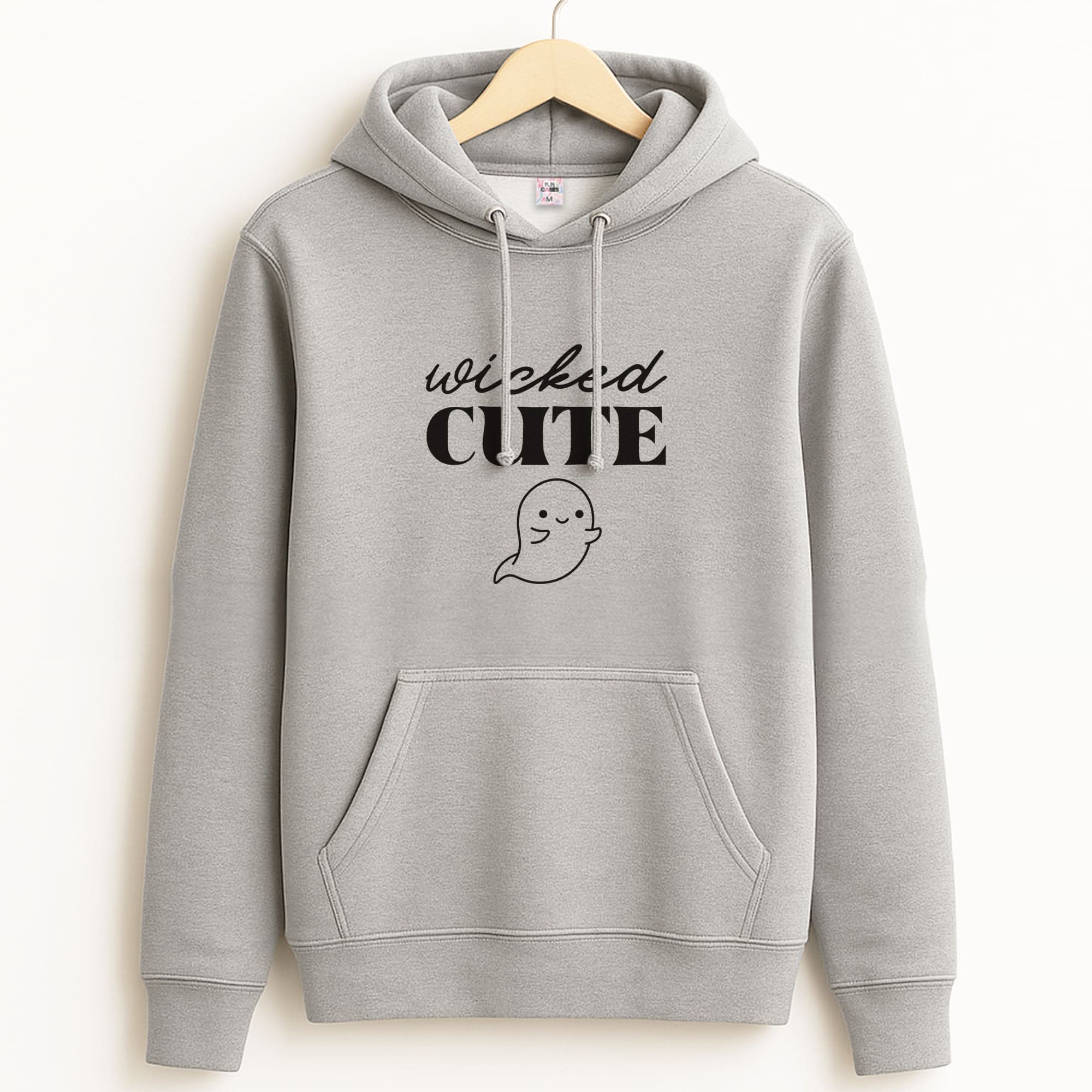 Wicked Cute Unisex Grey Hoodie