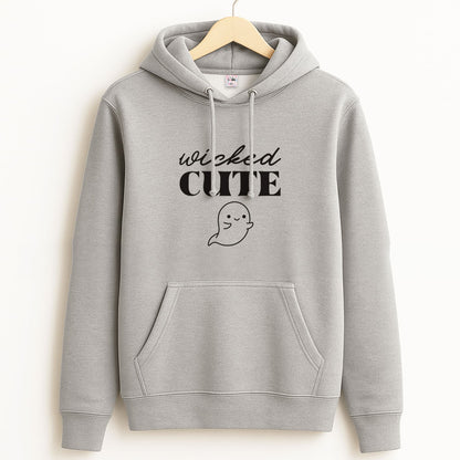 Wicked Cute Unisex Grey Hoodie