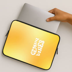 Gemini Vibes Gradient Zodiac MacBook Cover