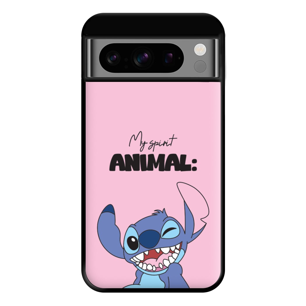 My Sprit Animal Blue Alien Google Pixel 8 Pro Case
