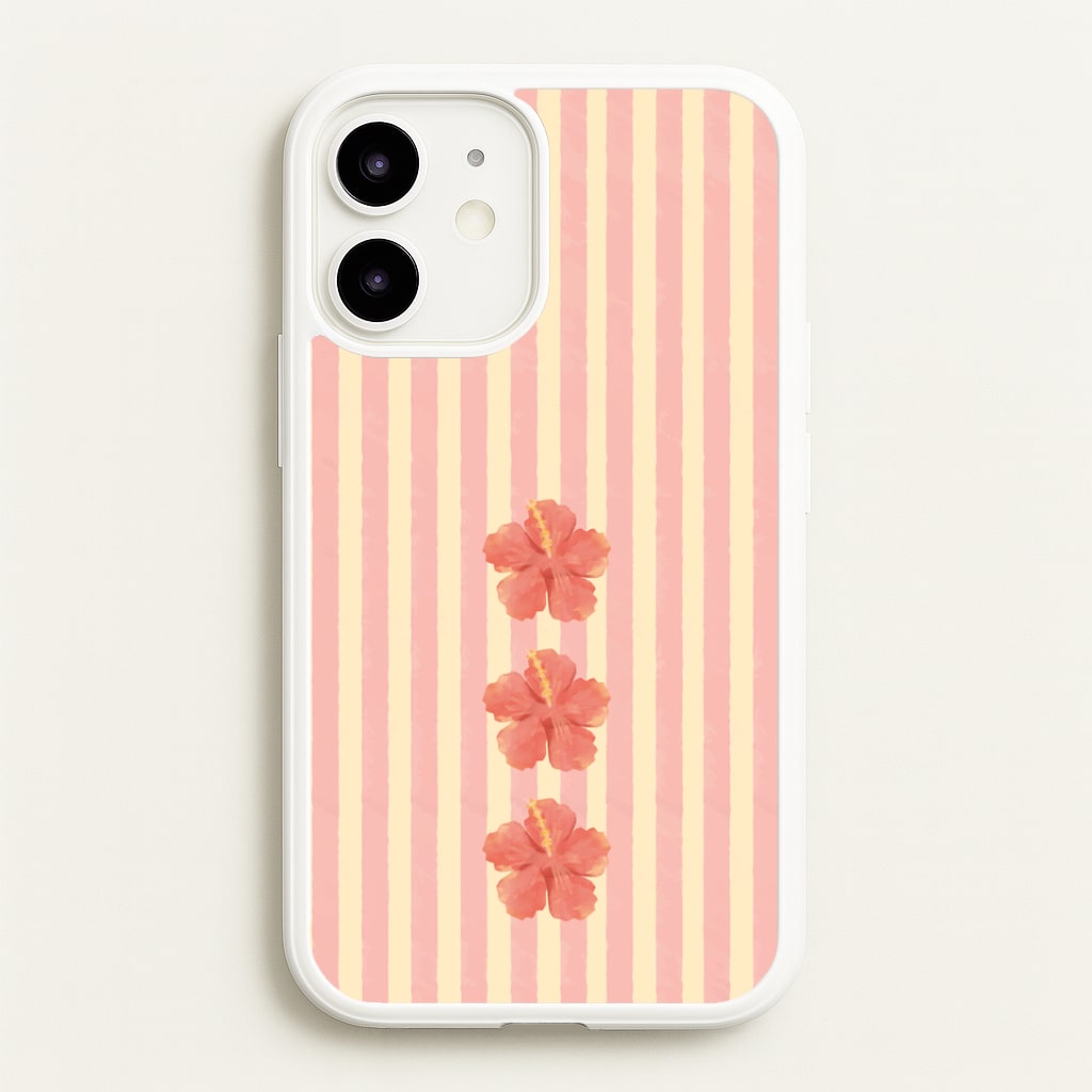 Hibiscus Rays iPhone 12 Mini Case