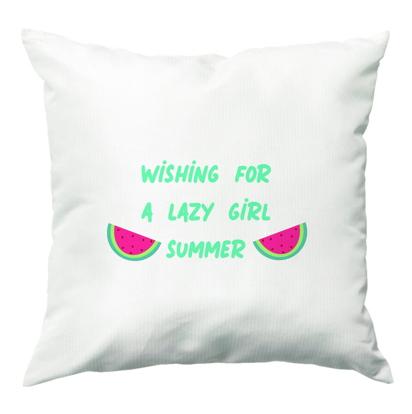 Wishing For A Lazy Girl Summer - Summer Cushion