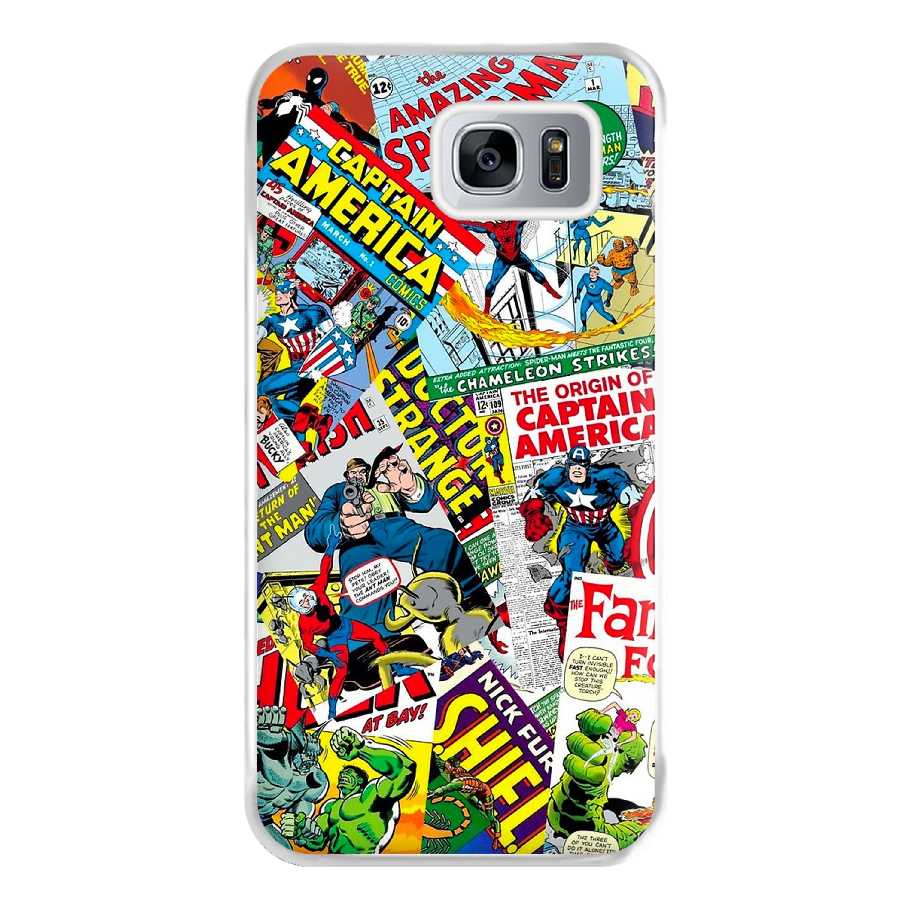 Superhero Comic Comics Pattern Phone Case