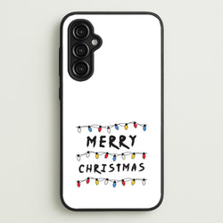 Merry Christmas String Lights Galaxy A14 Case