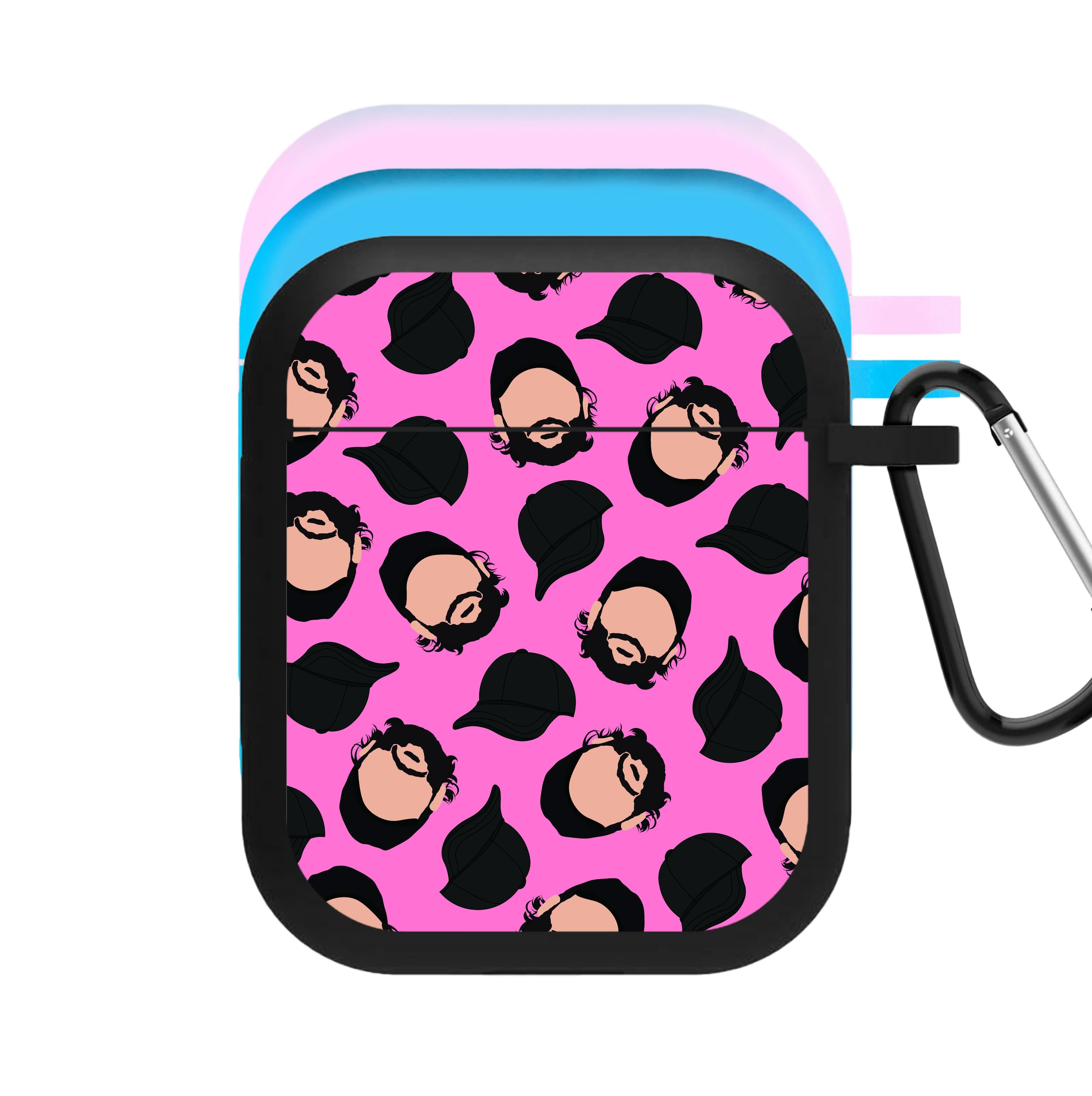 Joe And Hats Pattern AirPods Case
