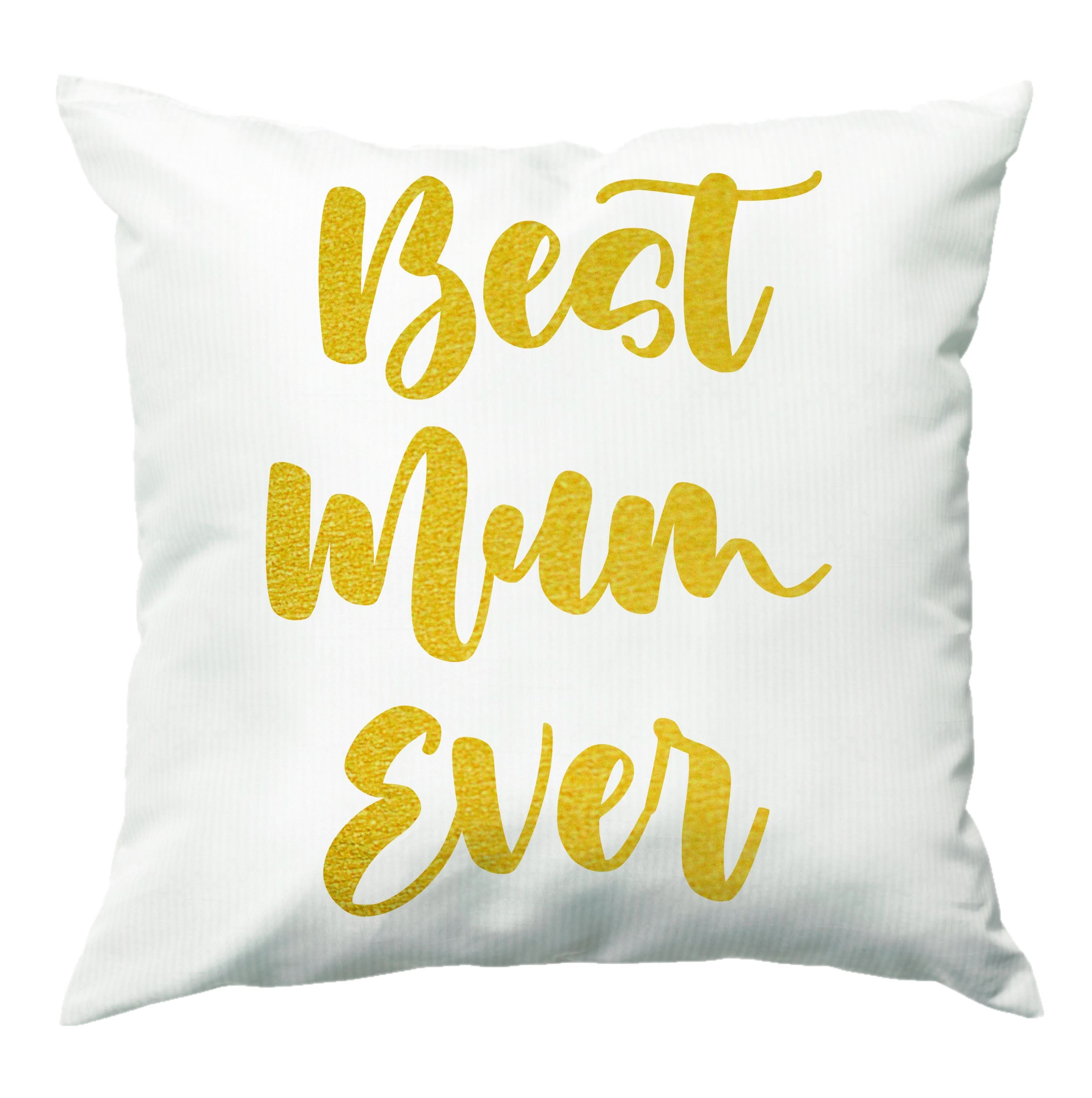 Golden Best Mum Ever Cushion