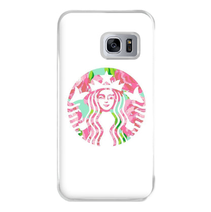 Pink Coffee Logo Phone Case