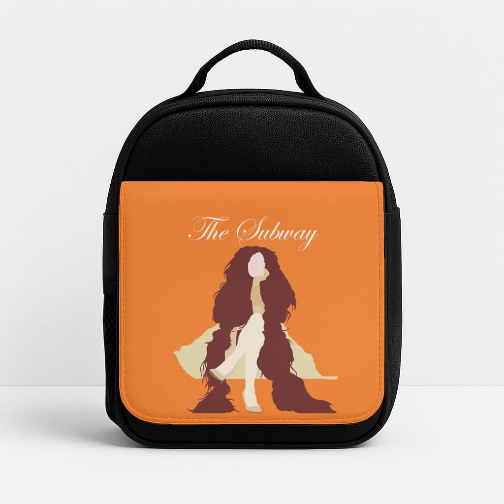 Subway Orange Insulated Lunch Bag