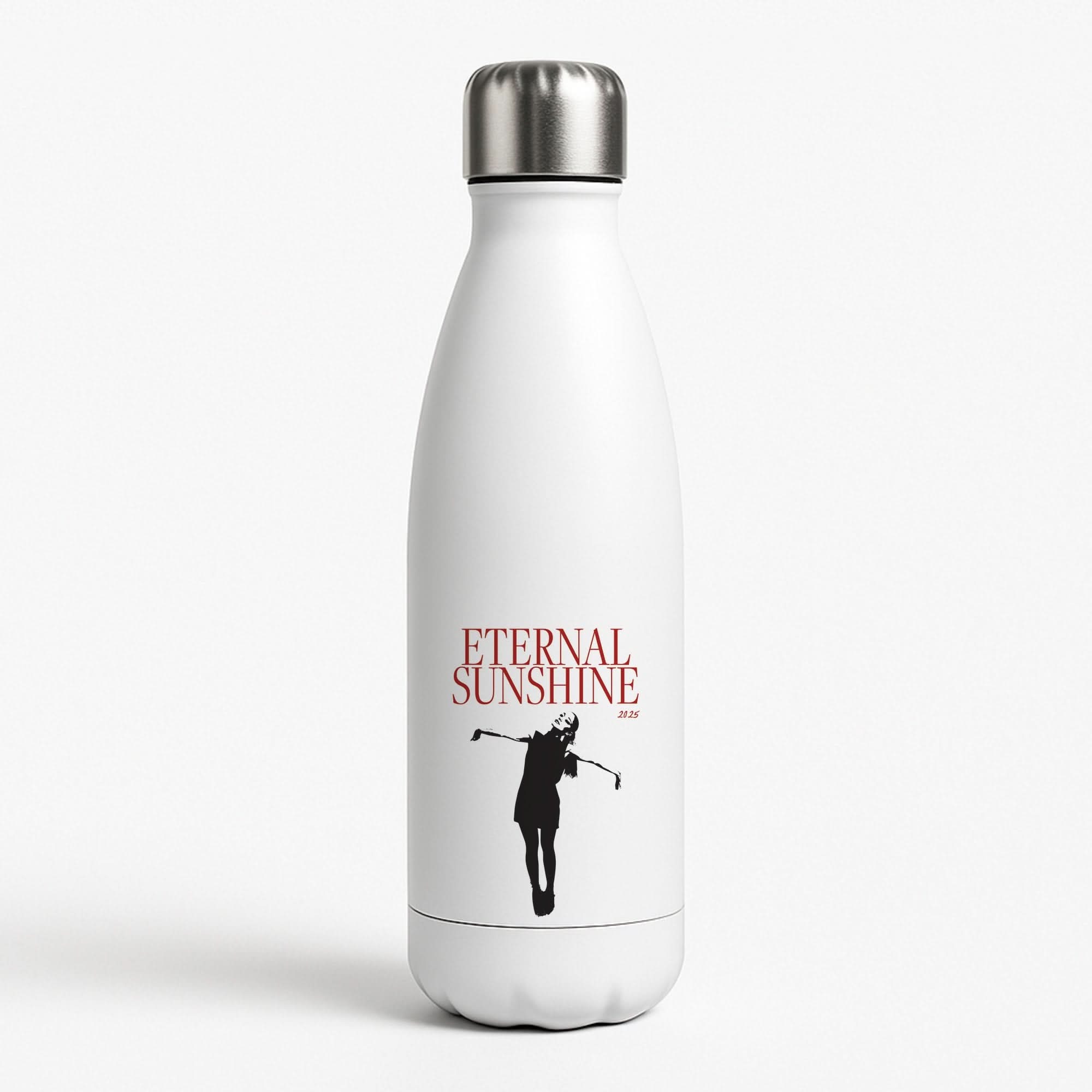 Red Sunshine 2025 White Water Bottle