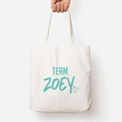 Team Zoey Tote Bag