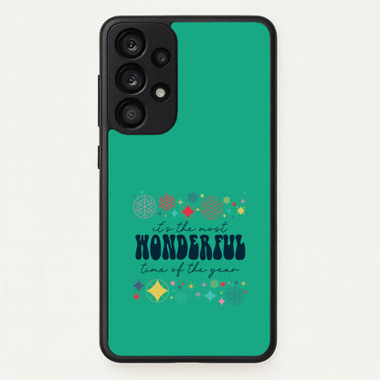 The Most Wonderful Time Of The Year Geometric Galaxy A53 Case