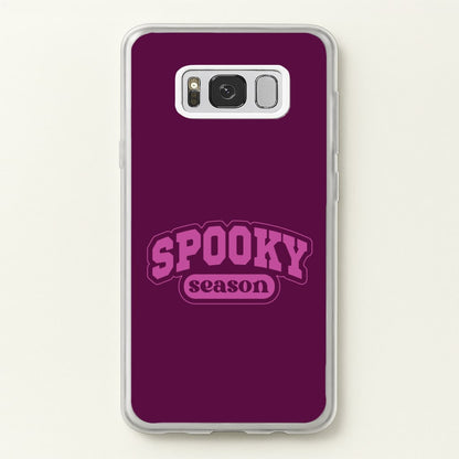 Spooky Season Varsity Galaxy S8 Plus Case