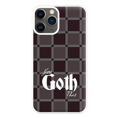 You Goth This Tartan iPhone 12 Pro Max Case