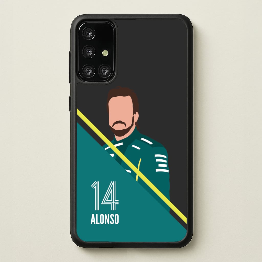 Alonso 2026 Galaxy A71 Case
